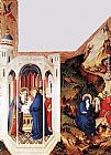 Temple Canvas Paintings - Presentation in the Temple and Flight to Egypt